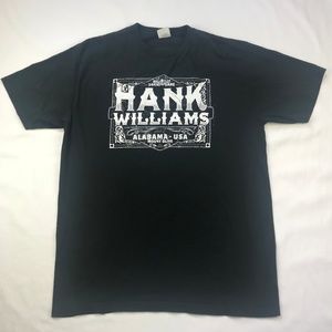 Hank Williams Black Graphic T-shirt